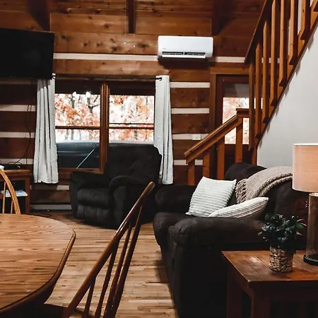 Mountain Laurel Cabin At 36 North - Fireplace Villa